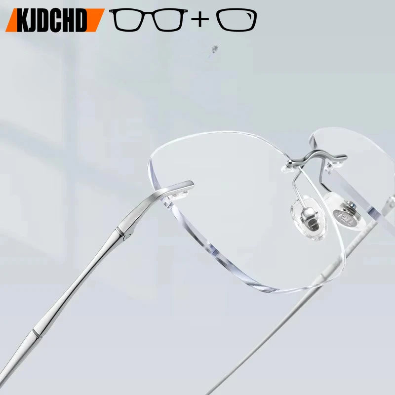 KJDCHD Prescription Glasses Sunglasses Man Optical Lenses With Recipe Woman's Eyeglasses Blue Light Glases Men's Eyeglass Frames